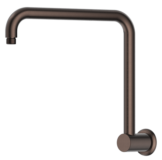 Mica Heritage Gooseneck Shower Arm Dusk Bronze