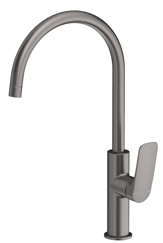 Kaza Sink Mixer Gunmetal