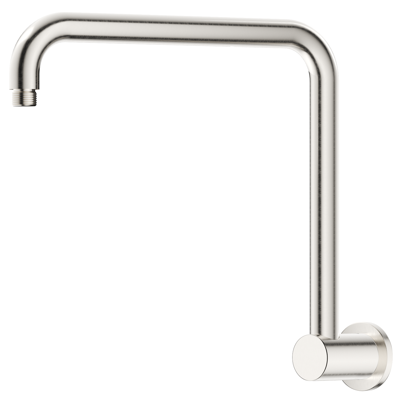 Mica Gooseneck Shower Arm Brushed Nickel