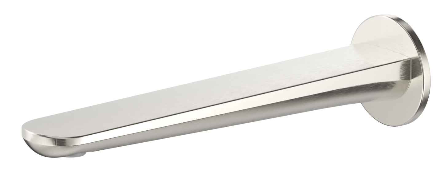 Lantra Bath Spout Brushed Nickel