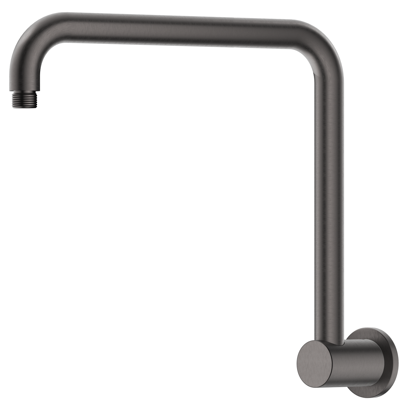 Mica Gooseneck Shower Arm Gunmetal