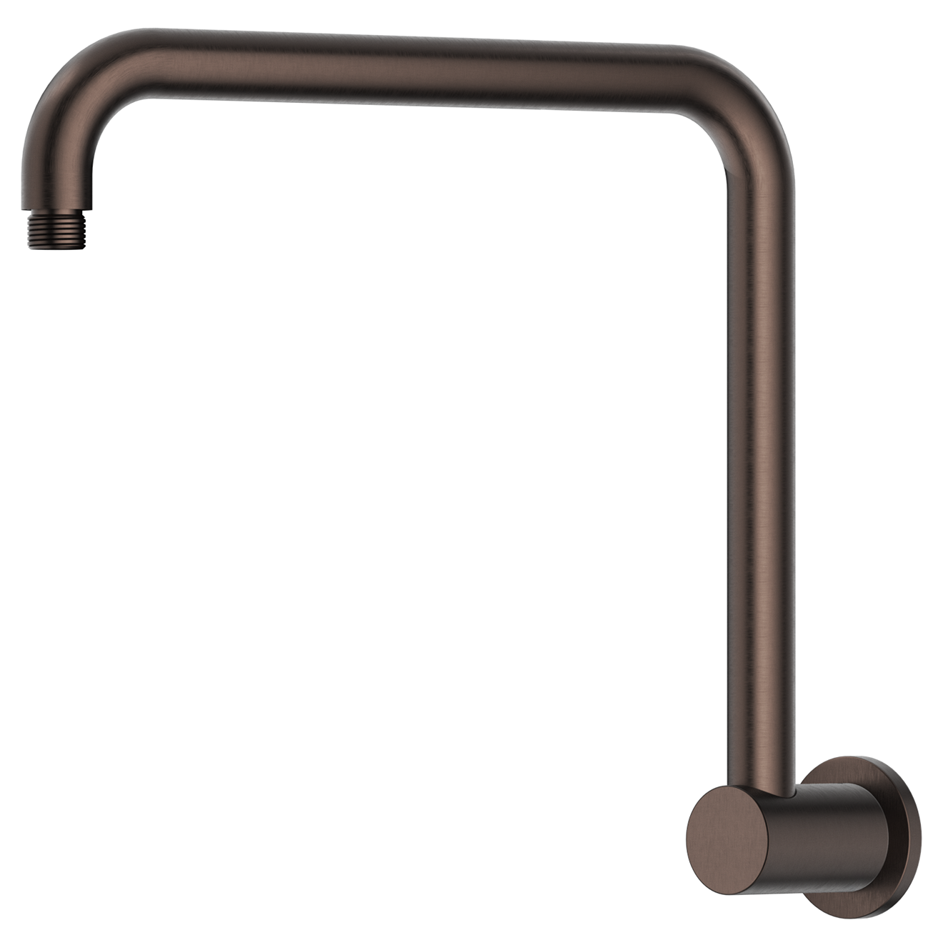 Mica Gooseneck Shower Arm Dusk Bronze