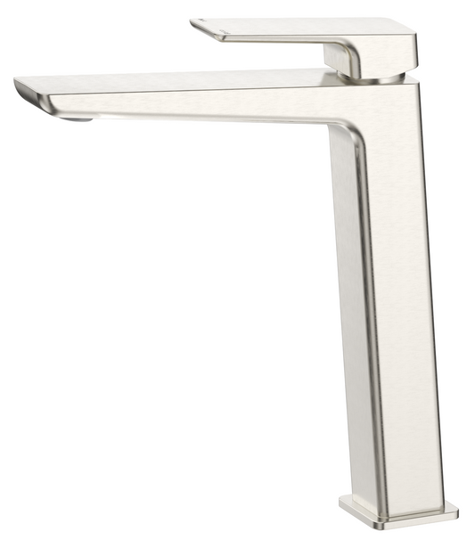 Tiago Tall Basin Mixer Brushed Nickel