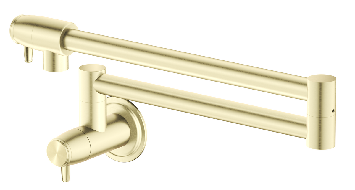 Mica Heritage Pot Filler French Gold