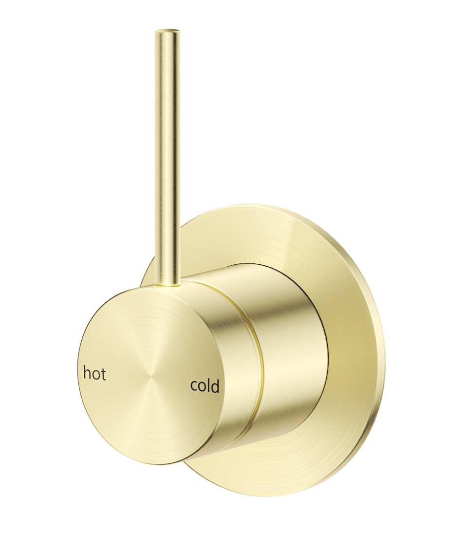 Mica Shower Mixer - Reverse - TRIM KIT ONLY French Gold