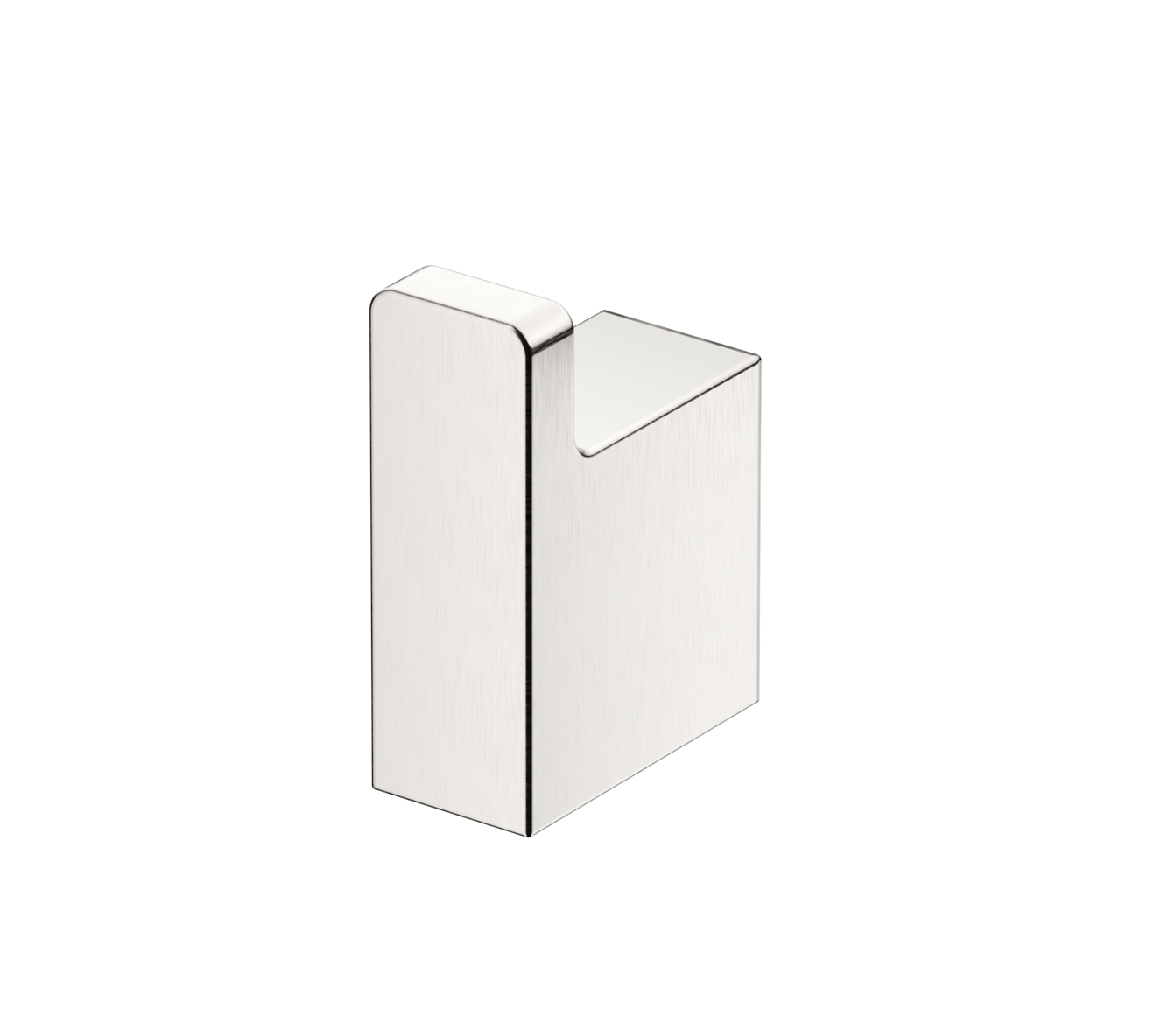 Milos Robe Hook Brushed Nickel