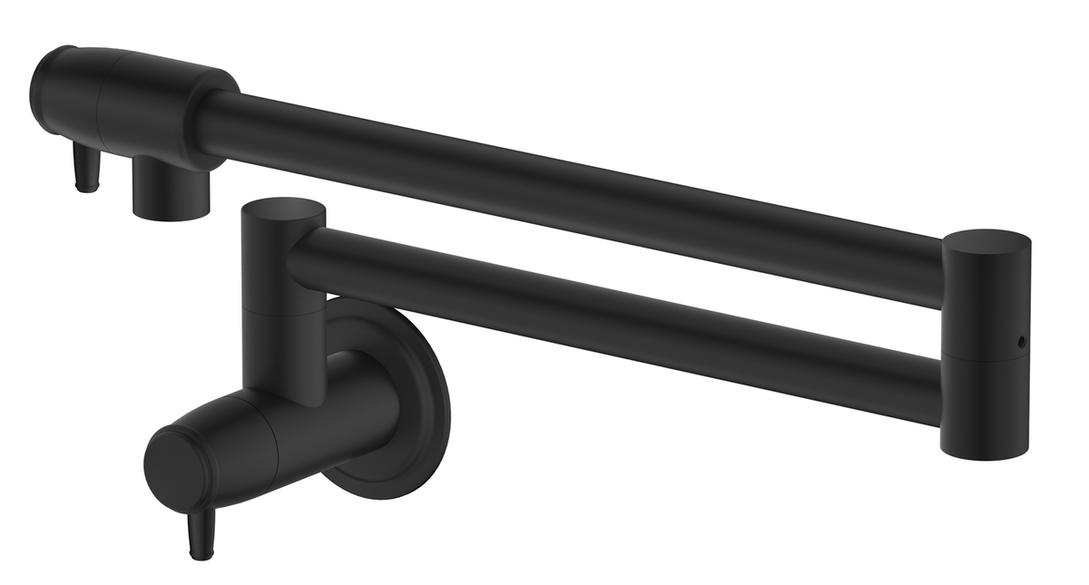 Mica Heritage Pot Filler Black