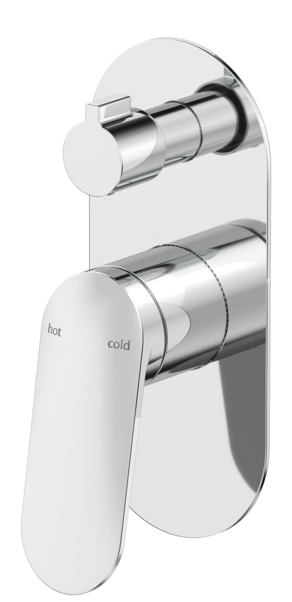 Lantra Shower Mixer Diverter - 1P - TRIM KIT ONLY Chrome