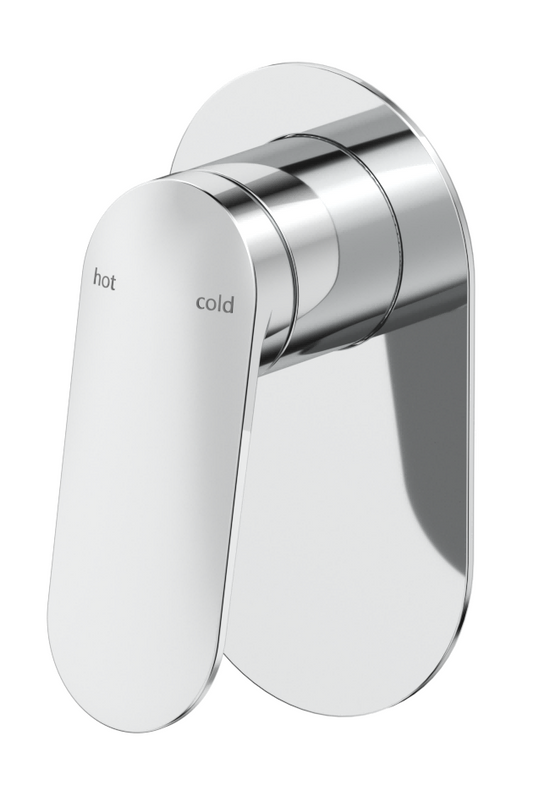 Lantra Shower Mixer - Oval Plate - TRIM KIT ONLY Chrome