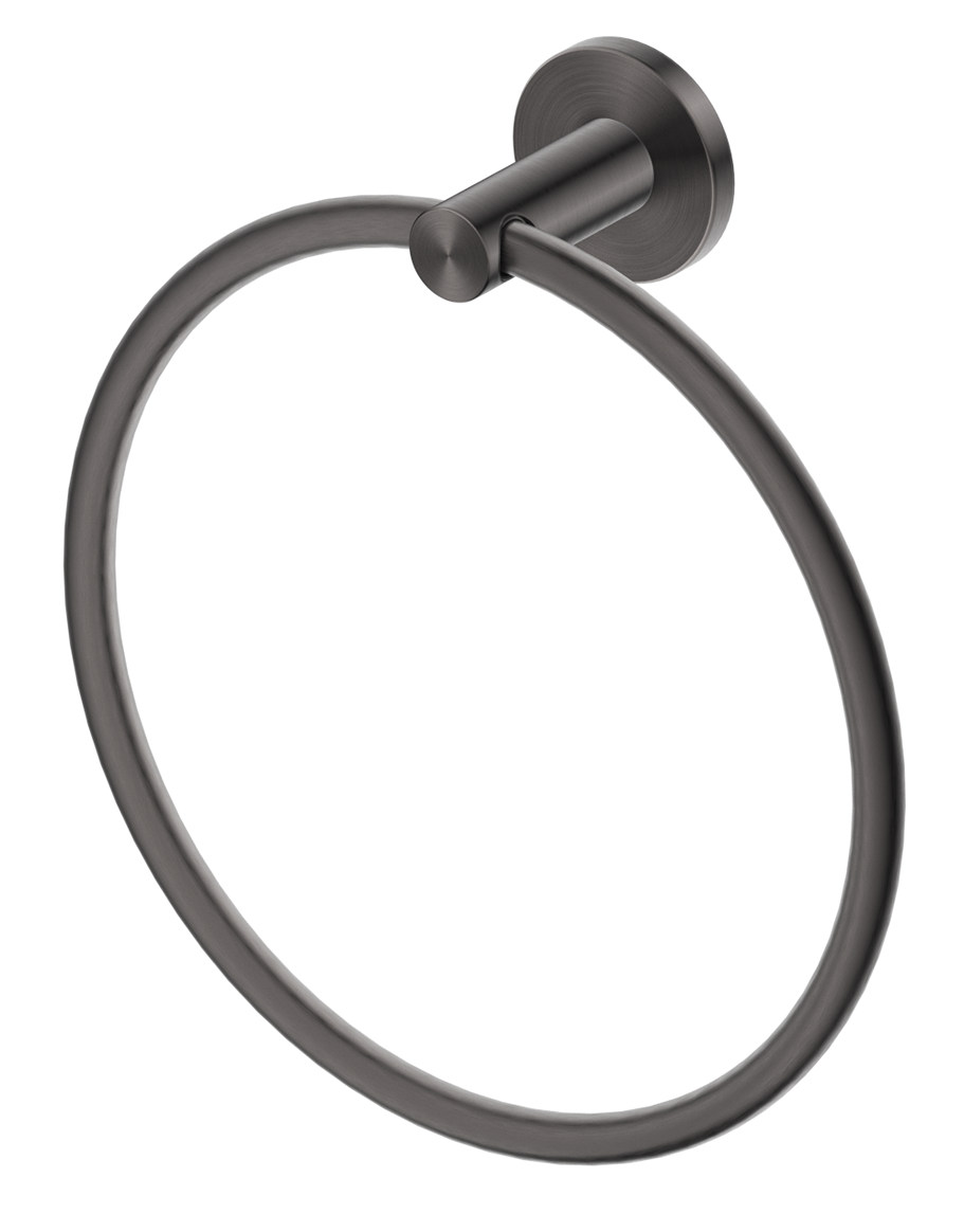 Mica Hand Towel Ring Gunmetal