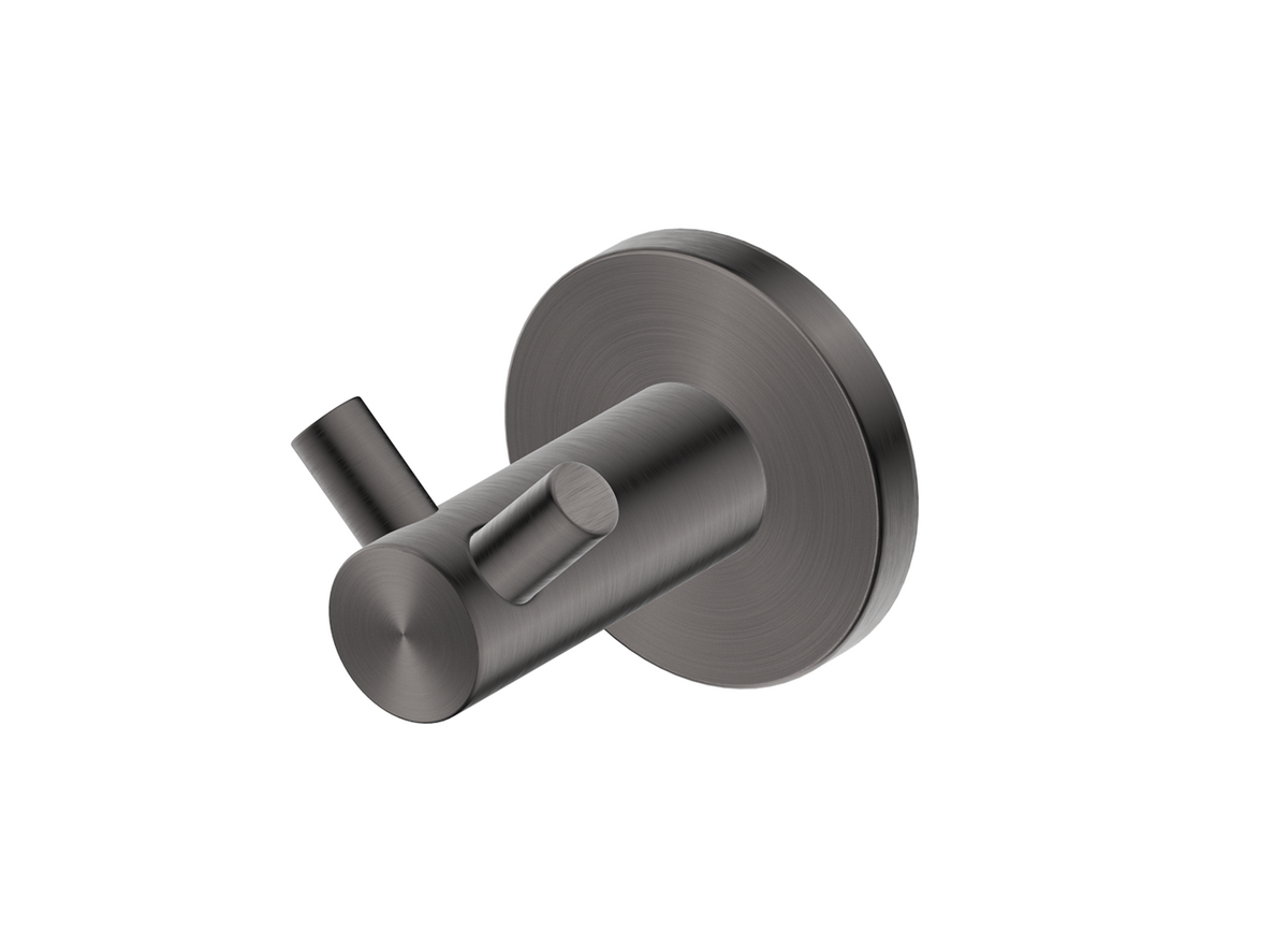 Mica Double Robe Hook Gunmetal