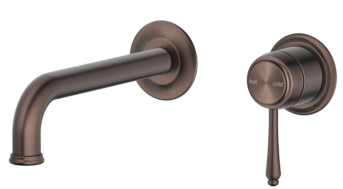Mica Heritage Wall-Spout Combo - TRIM KIT ONLY Dusk Bronze