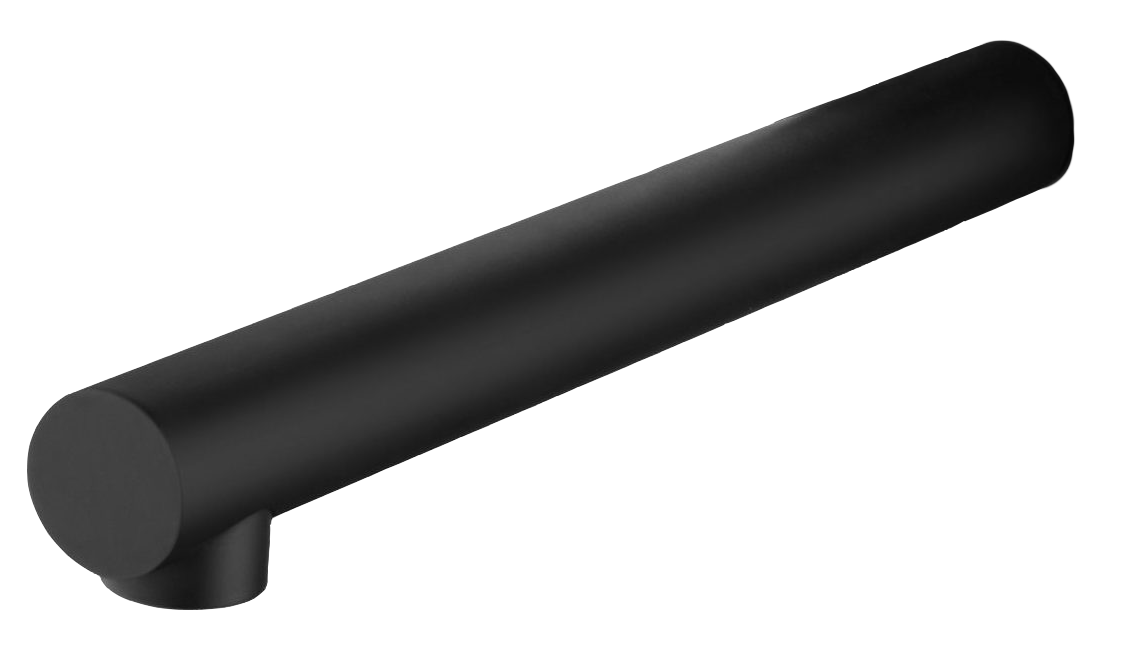 Mica Combo Mixer Straight Spout Upgrade 150/240mm Black