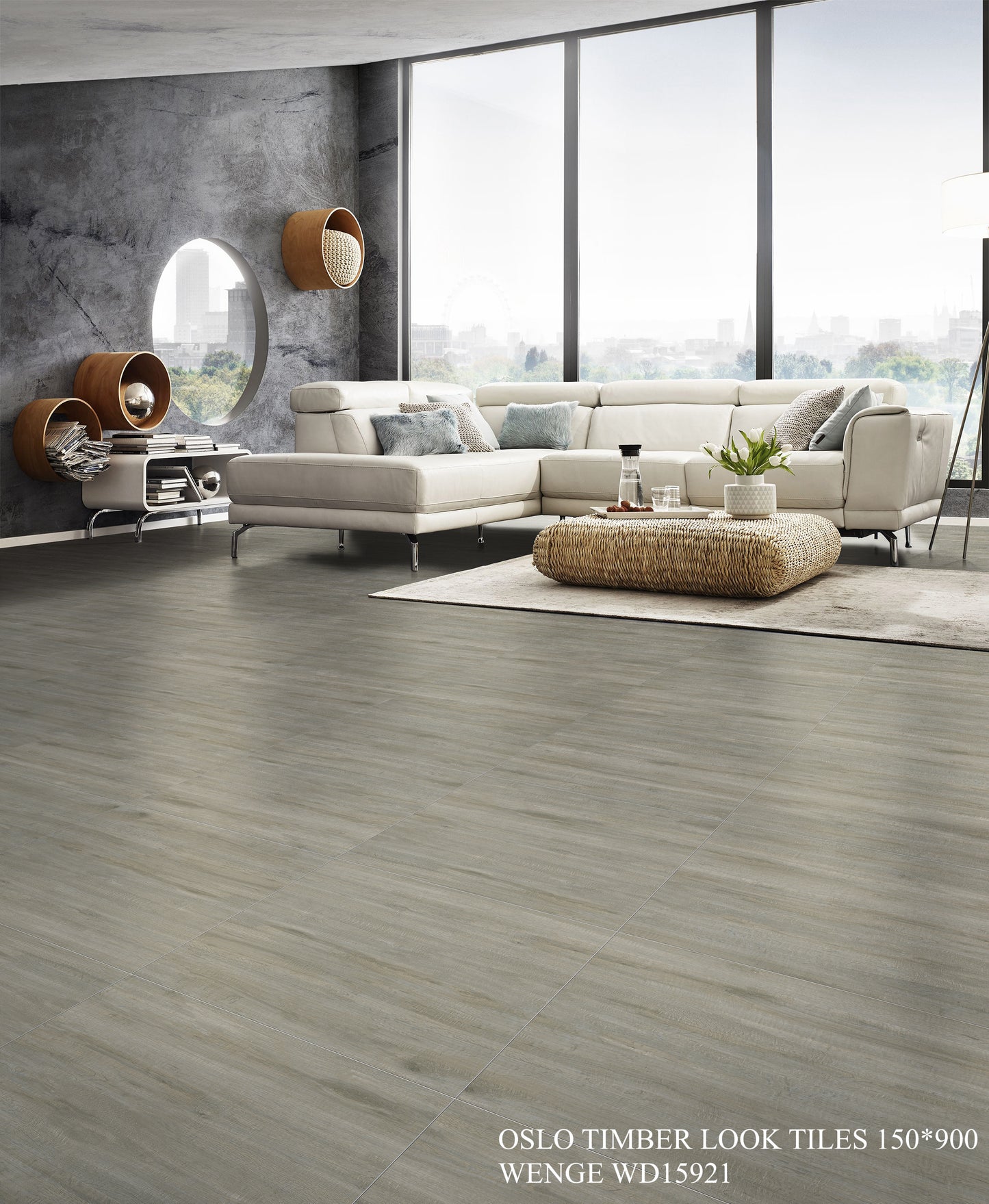 OSLO TIMBER MATT - WENGE 150* 900