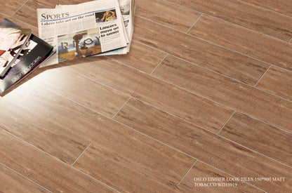 OSLO TIMBER MATT - TOBACCO 150* 900