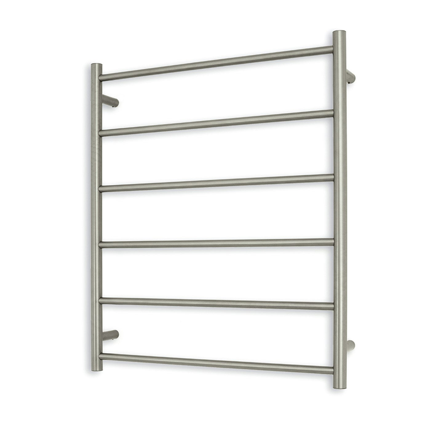 Brushed Nickel 700 x 830mm Rnd Non Heated Towel Rail