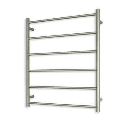 Brushed Nickel 700 x 830mm Rnd Non Heated Towel Rail
