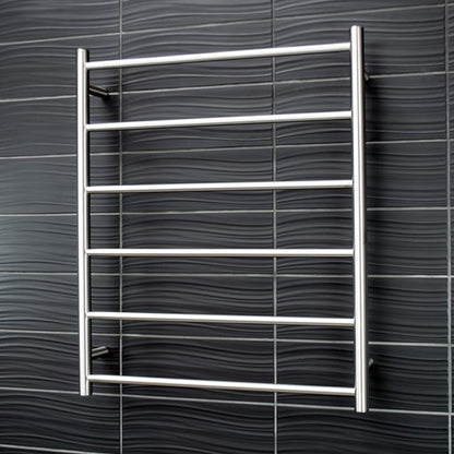 Brushed Satin 700 x 830mm Rnd Non Heated Towel Rail