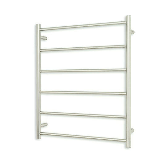 Brushed Satin 700 x 830mm Rnd Non Heated Towel Rail