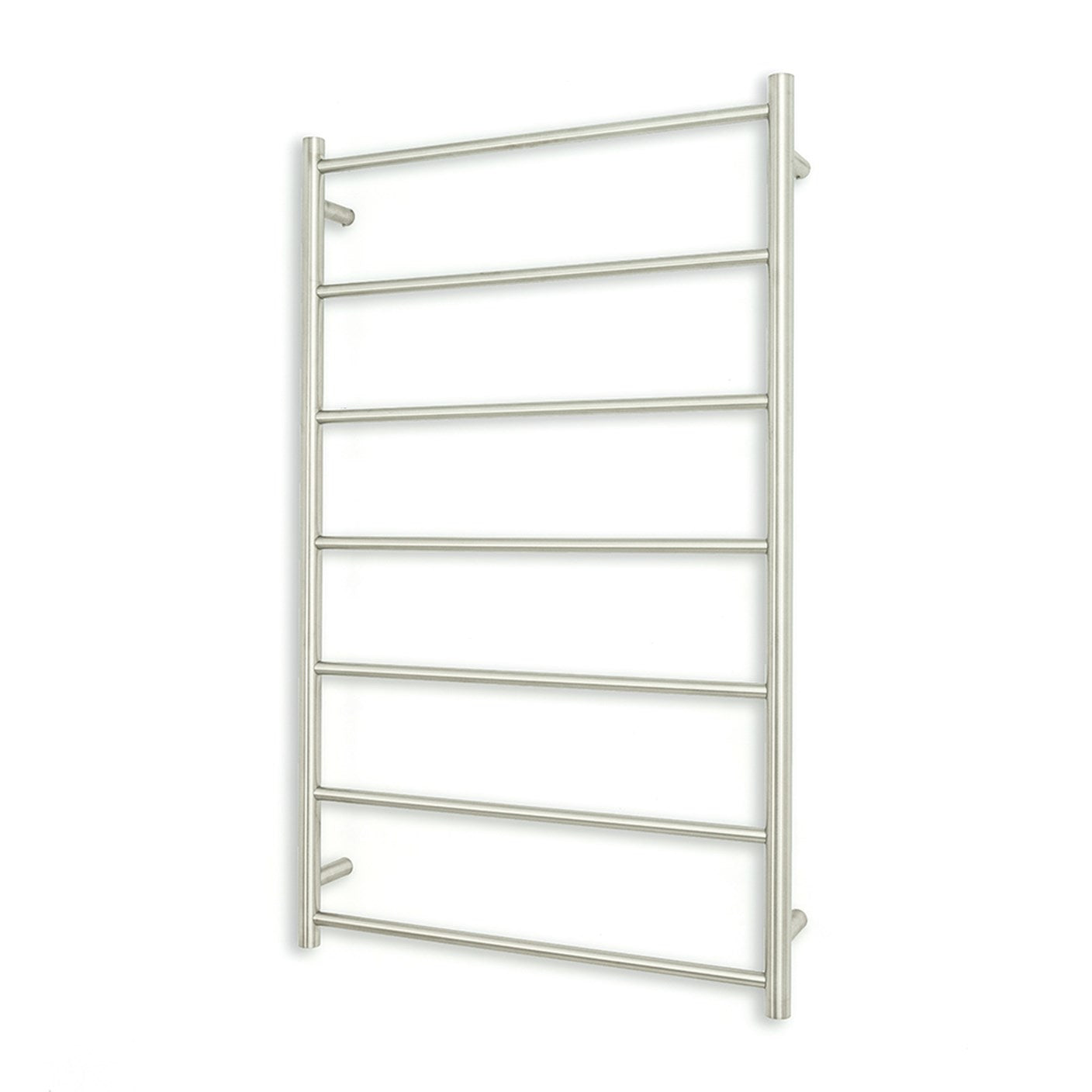 Brushed Satin 700 x 1130mm Rnd Non Heated Towel Rail