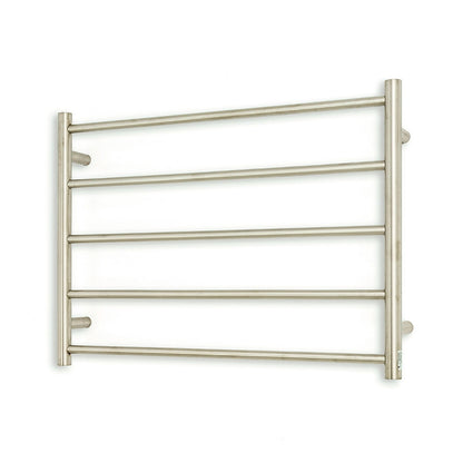 Brushed Satin 750 X 550mm Rnd Non Heated Towel Rail