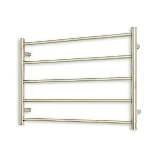 Brushed Satin 750 X 550mm Rnd Non Heated Towel Rail