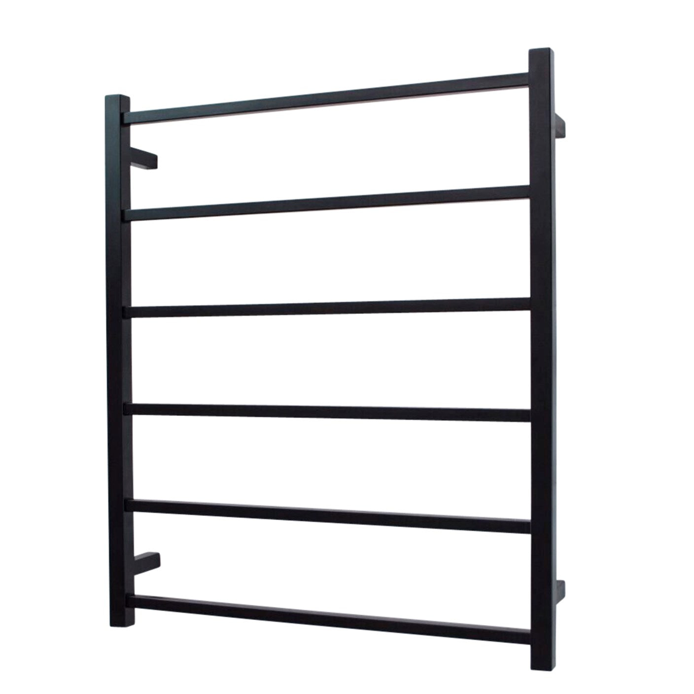 Black 700 x 830mm Squ Non Heated Towel Rail