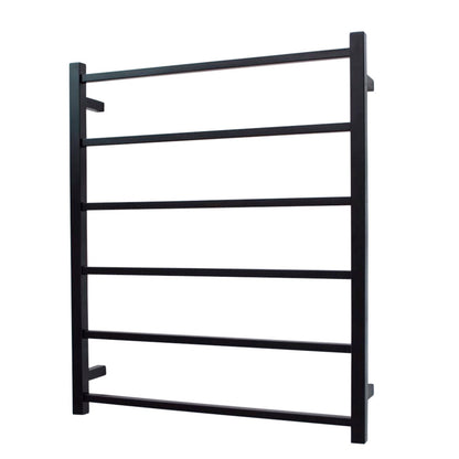 Black 700 x 830mm Squ Non Heated Towel Rail