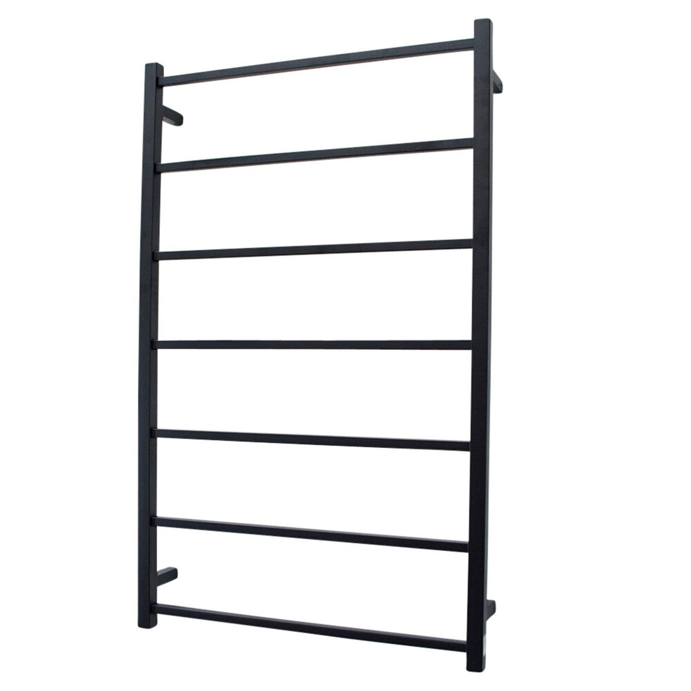 Black 700 x 1130mm Squ Non Heated Towel Rail