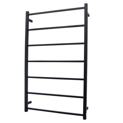 Black 700 x 1130mm Squ Non Heated Towel Rail