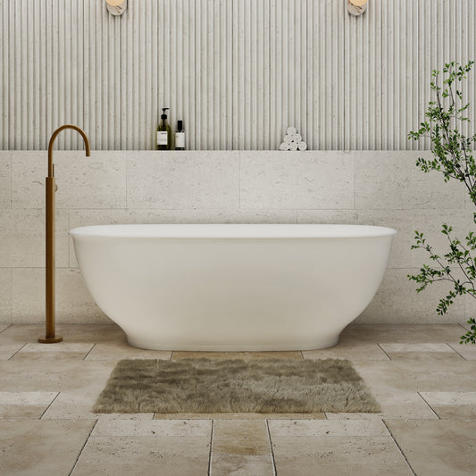 Hampton bath 1700mm (matte white)