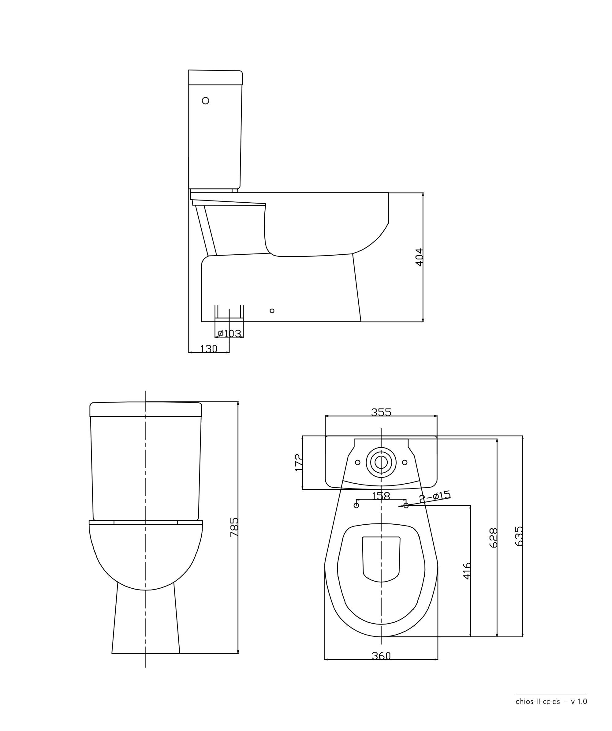 MERO CC BR Toilet Suite