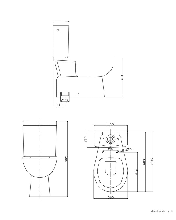 MERO CC BR Toilet Suite