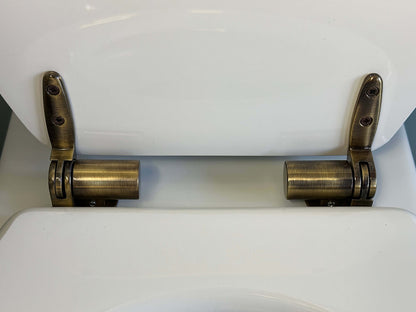 Claremont Floor Mounted Pan with Seat and Pan Bend