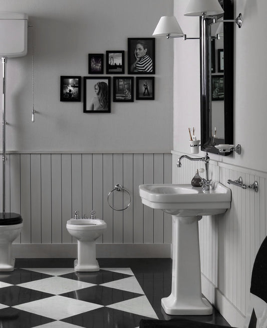 Claremont 68x51 Basin & Pedestal - 3TH