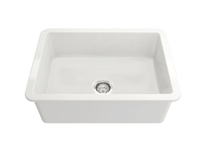 Cuisine 68x48 Inset / Undermount Fireclay Sink