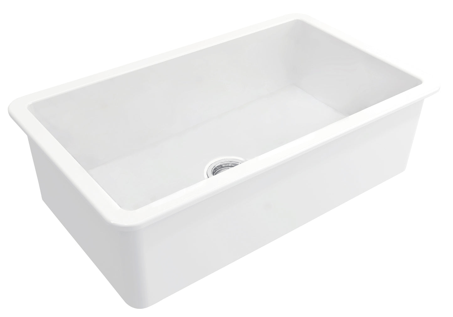 Cuisine 81x48 Inset / Undermount Fireclay Sink