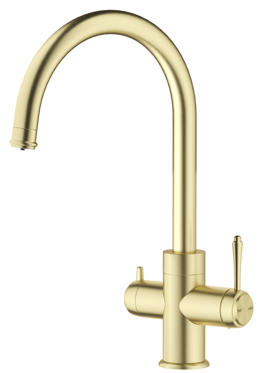 Mica Heritage 3-Way Filter Sink Mixer French Gold