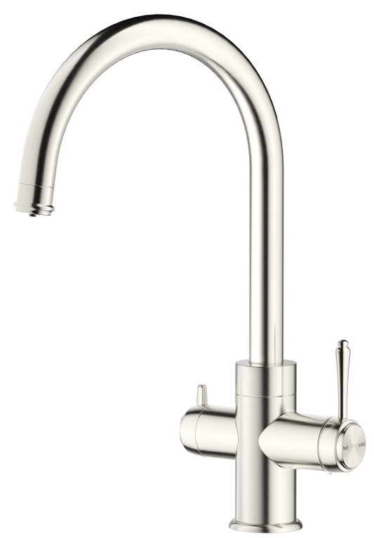 Mica Heritage 3-Way Filter Sink Mixer Brushed Nickel