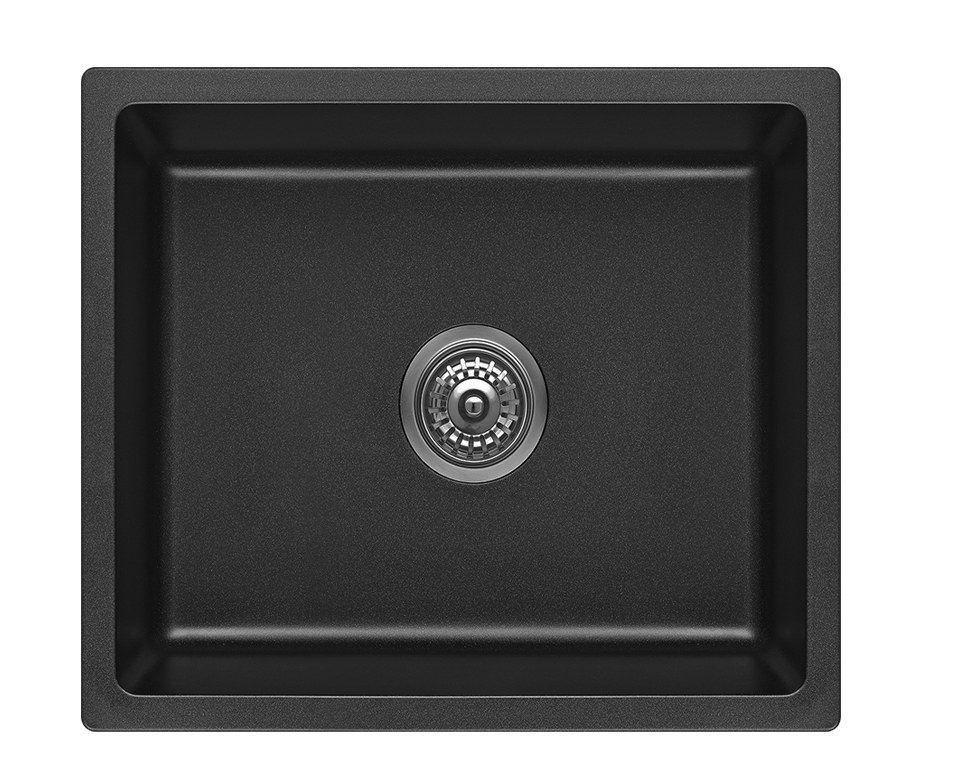Fomos Sink - 550 x 450mm Black