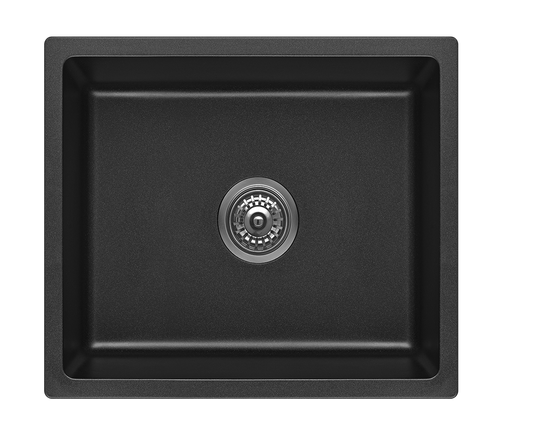 Fomos Sink - 550 x 450mm Black