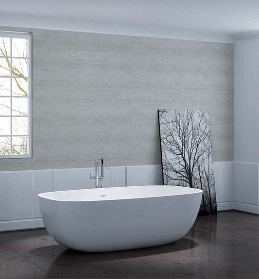 Pietra Bianca Bora Freestanding Bath Tub (PBS1081)