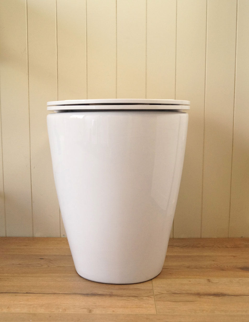 Narva Rimless Floor Pan with Thin Seat & Pan Bend