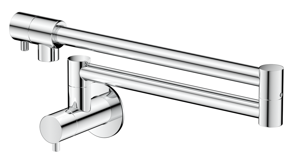 Mica Pot Filler Chrome