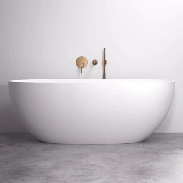 Egg shape bath 1300mm (gloss white)