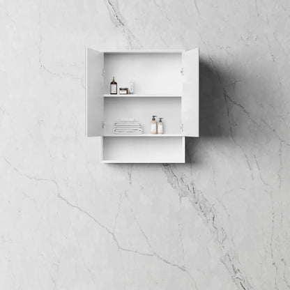 Boston 600x800 Matte White Shaving Cabinet