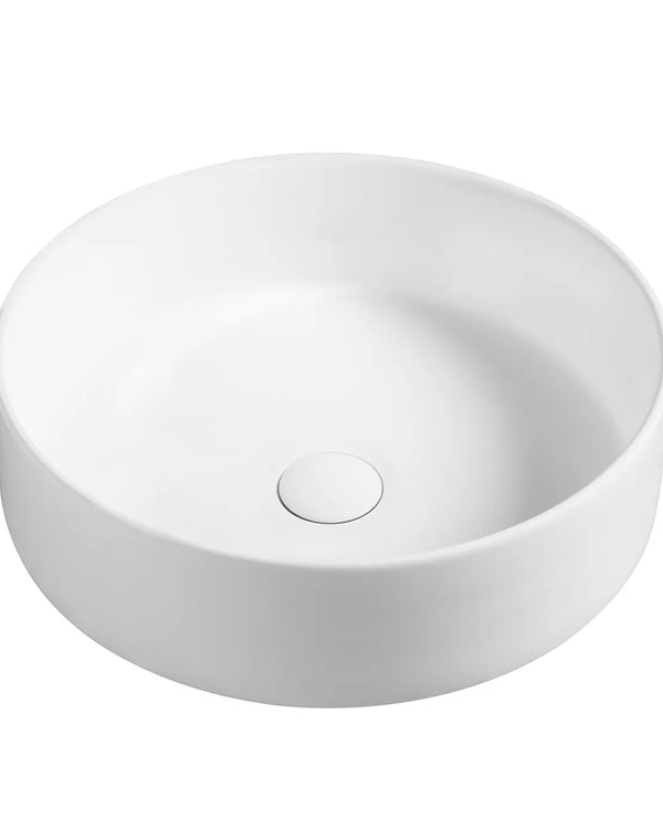 Artis 88 355x355x120 Matte White With Straight Edge Basin