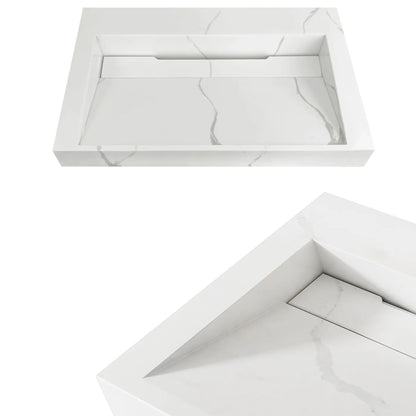 Moonlight 600mm Solid Surface Top