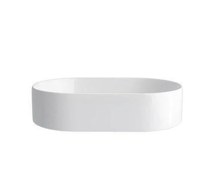 Quay Oval 500x340x120 Gloss White Basin