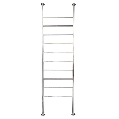 700 x 2700mm Rnd Floor-Ceiling Htd Towel Rail Polished
